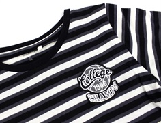 Name It black stribet t-shirt